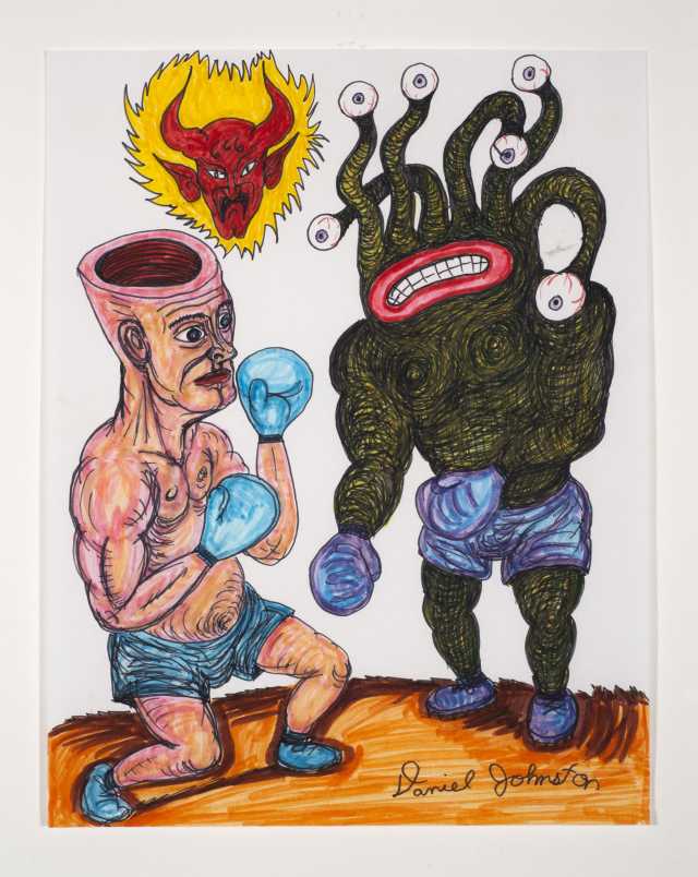 drawing by Daniel Johnston